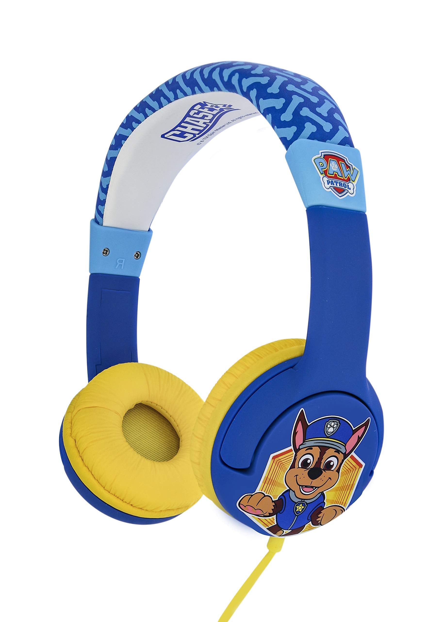 OTL Technologies PAW722 Paw Patrol Chase Paw Patrol Junior Casque filaire pour enfants Bleu OTL Technologies PAW722 Paw Patrol Chase Paw Patrol Junior Casque filaire pour enfants Bleu